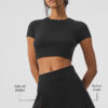 Alosoft Backspin Skirt - Black