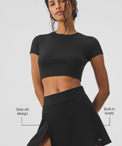 Alosoft Backspin Skirt - Black