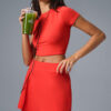 Alosoft Backspin Skirt - Red Hot Summer