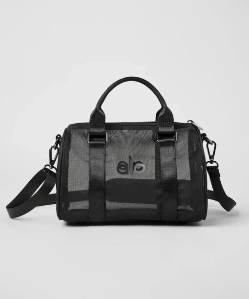 Mini Sheer Duffle - Black