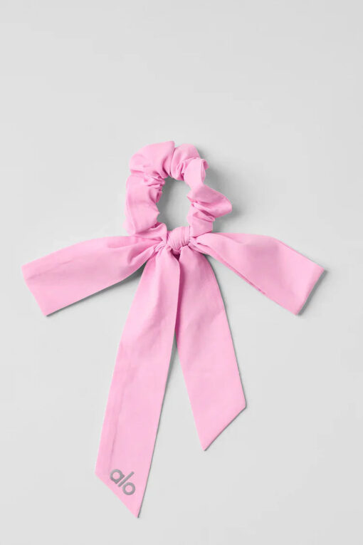 Love Knots Tie Scrunchie Sweet Pink - Image 2