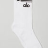 Unisex Throwback Sock White