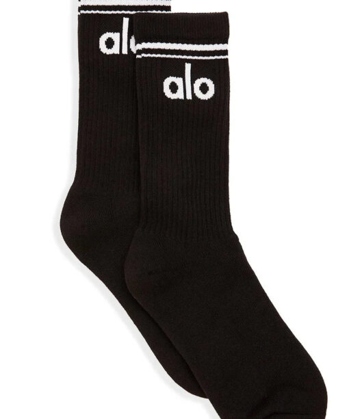 Unisex Throwback Sock Black