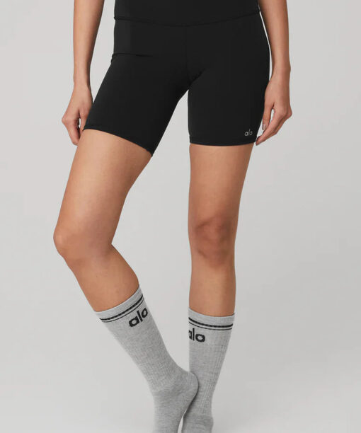 Unisex Throwback Sock Grey/Black
