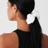 Bead It Oversized Scrunchie White