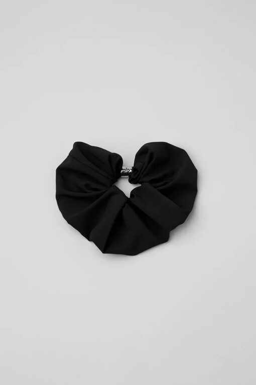 Bead It Oversized Scrunchie Black - Image 3