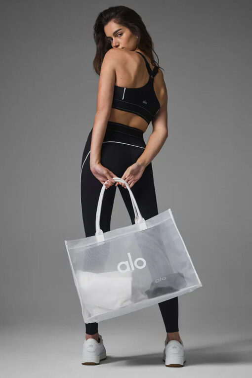 Sheer Tote Bag White - Image 2