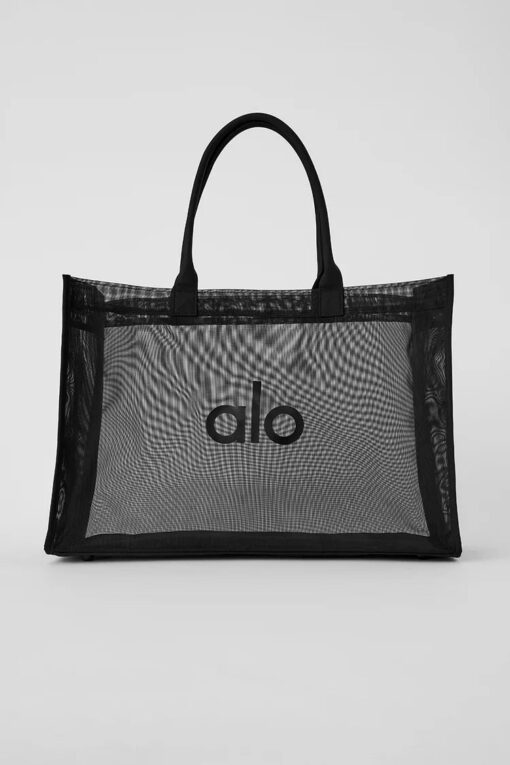 Sheer Tote Bag Black - Image 4