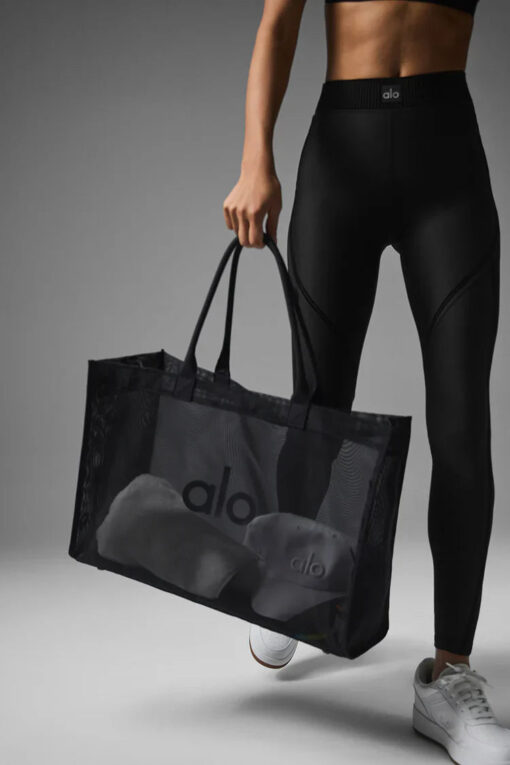 Sheer Tote Bag Black - Image 2