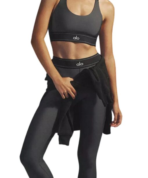 Airlift High-Waist Suit Up Legging - Anthracite/Black