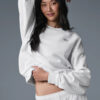 Accolade Crew Neck Pullover White