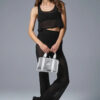 Mini Sheer Duffle - White