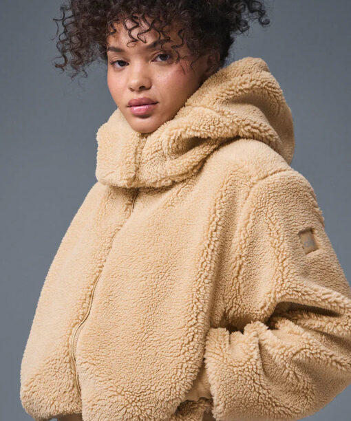 Foxy Sherpa Jacket - Camel
