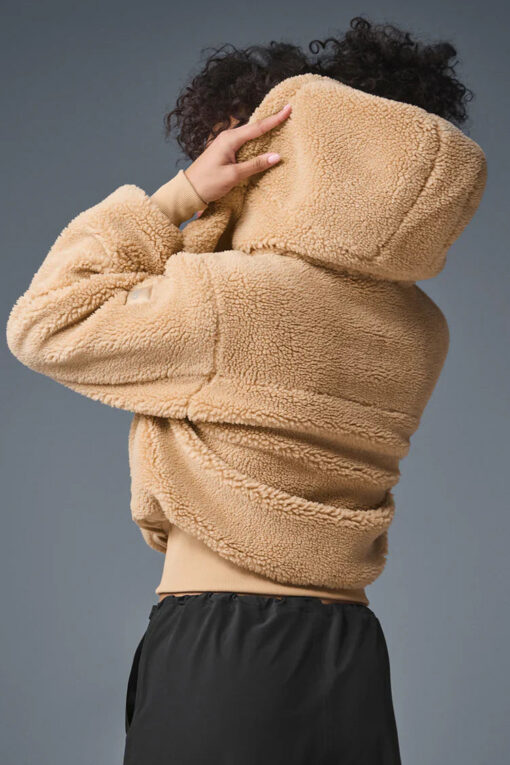 Foxy Sherpa Jacket - Camel - Image 2