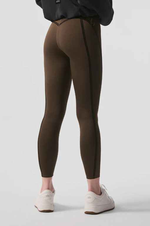 Airlift High-Waist 7/8 Line Up Legging - Espresso - Image 2