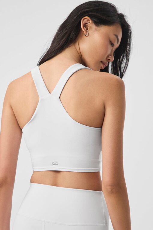 Airbrush Real Bra Tank - White - Image 2