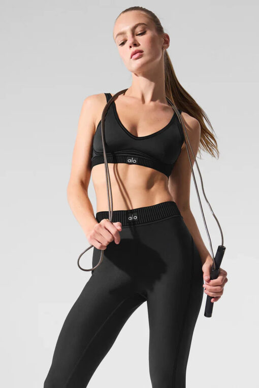 Airlift Line Up Bra - Black - Image 3