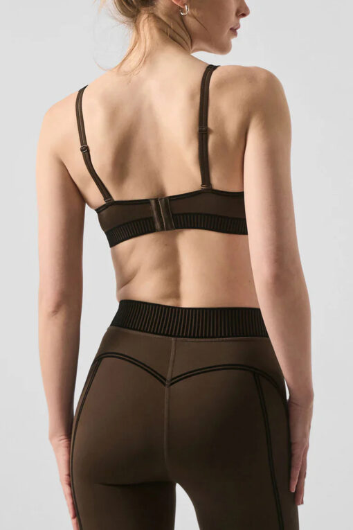 Airlift High-Waist 7/8 Line Up Legging - Espresso - Image 5