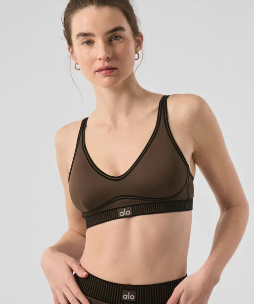 Airlift Line Up Bra - Espresso