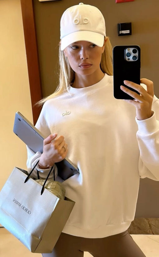 Accolade Crew Neck Pullover White - Image 2